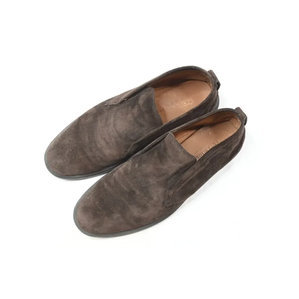 Peter Millar Collection Excursionist Chukka Boots Mens 8.5 Brown Suede Slip-On
